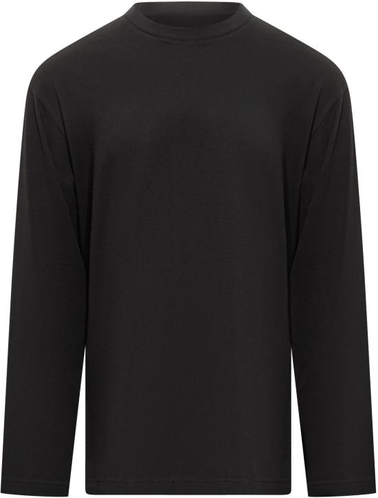 25FW 와이쓰리 긴팔 티셔츠 JX7278BLACK