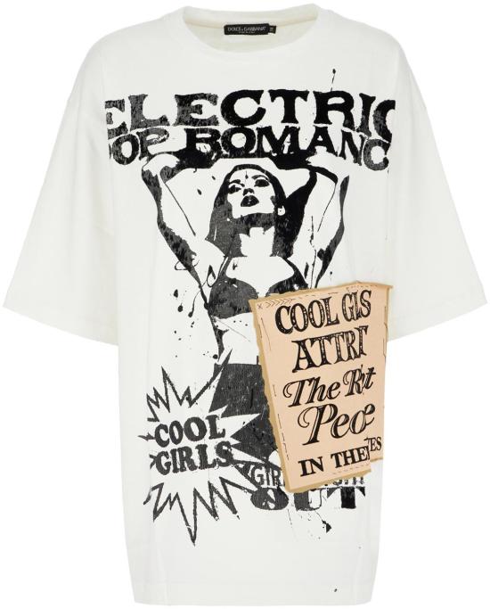 25FW 돌체앤가바나 반팔 티셔츠 F8V93TGDDH8S9000 WHITE