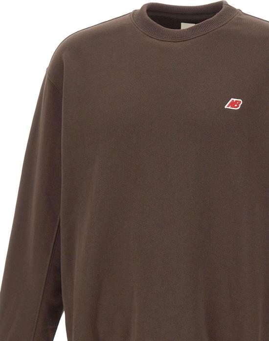 25FW 뉴발란스 긴팔 티셔츠 MT43541RHEEARTH BROWN - NEW BALANCE