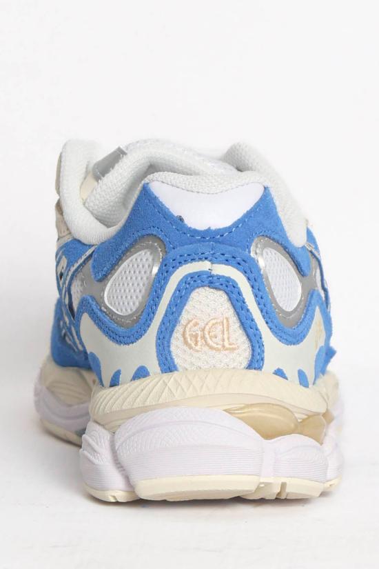 26SS 아식스 스니커즈 1203A383 116 WHITE BLUE COAST Blue - ASICS