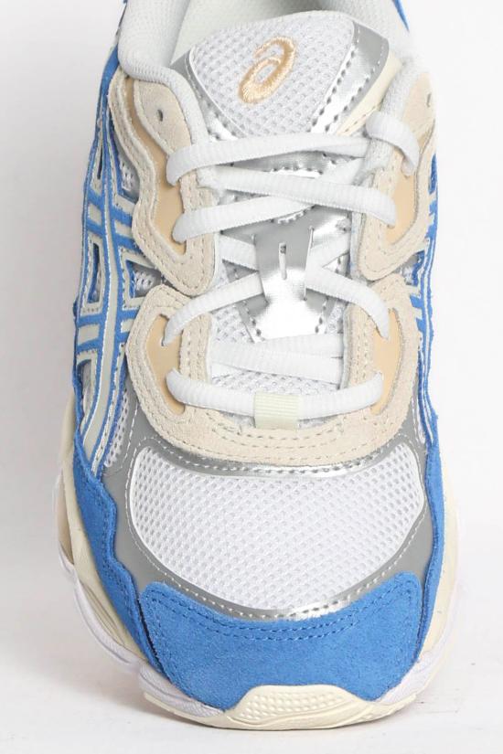 26SS 아식스 스니커즈 1203A383 116 WHITE BLUE COAST Blue - ASICS