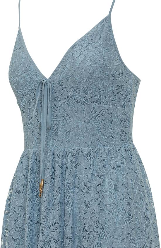 26SS 마이클 코어스 롱 원피스 MS683HQKQ9424 BLUE - MICHAEL KORS