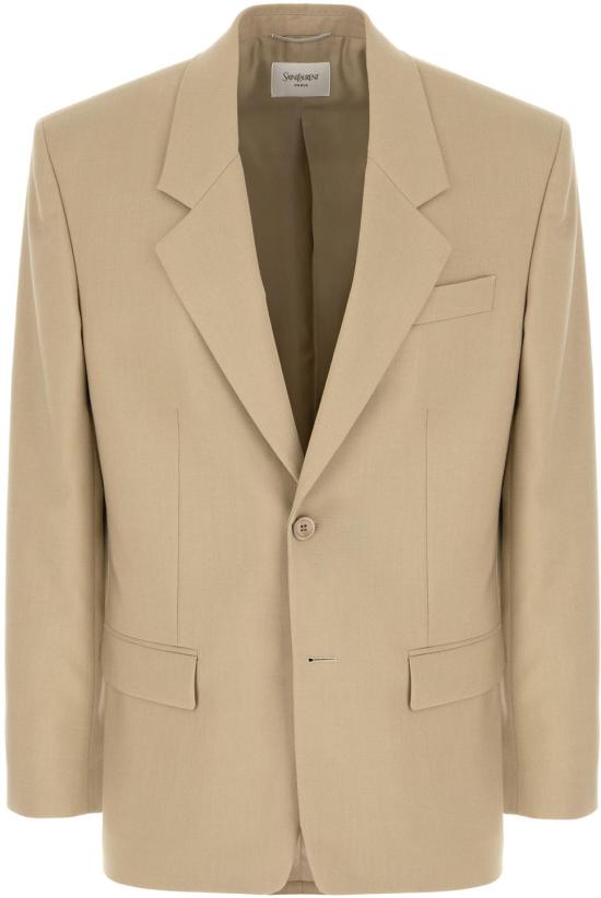 26SS 생로랑 자켓 858458Y7K112495 GREEN