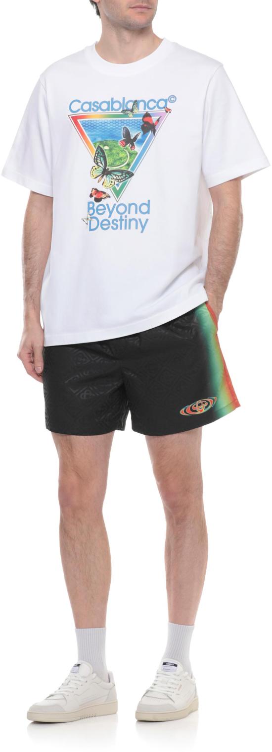 26SS 카사블랑카 탑 MSP26JTS00116 WHITE - CASABLANCA