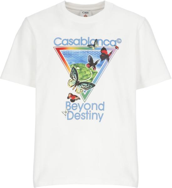 26SS 카사블랑카 탑 MSP26JTS00116 WHITE