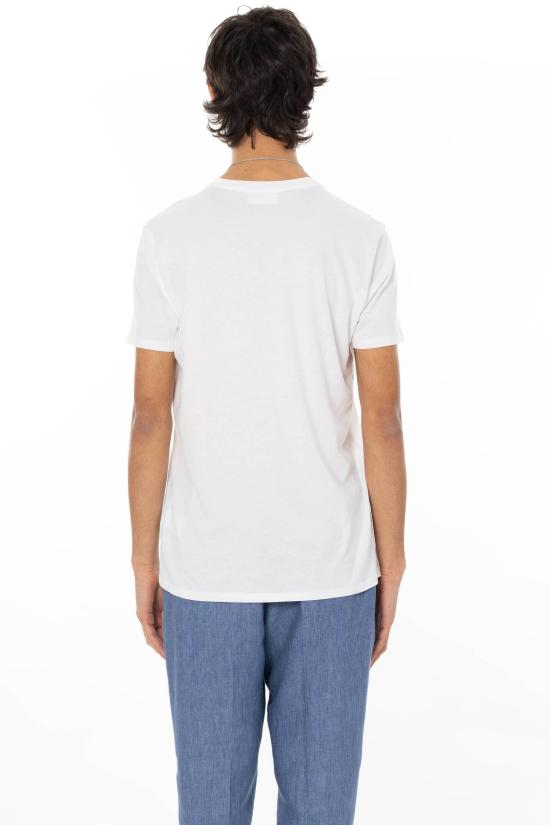 26SS 라코스테 피마 코튼 저지 크루넥 티셔츠 TH6709 SS26 1 White - LACOSTE