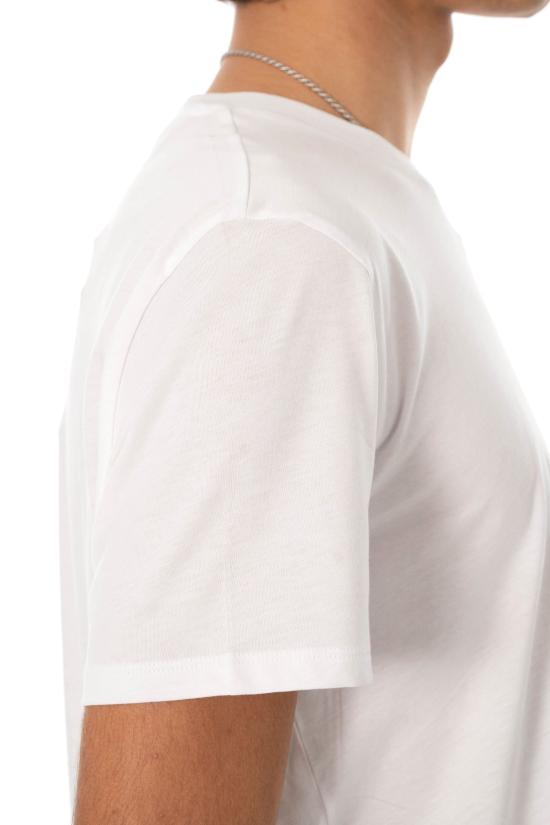 26SS 라코스테 피마 코튼 저지 크루넥 티셔츠 TH6709 SS26 1 White - LACOSTE