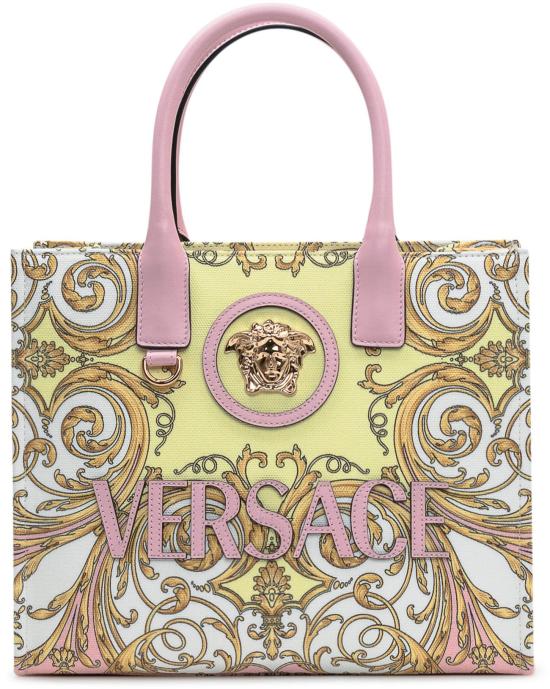 26SS 베르사체 라 메두사 바로코 프린티드 스몰 토트백 10058611A171485PD4V DIVERS