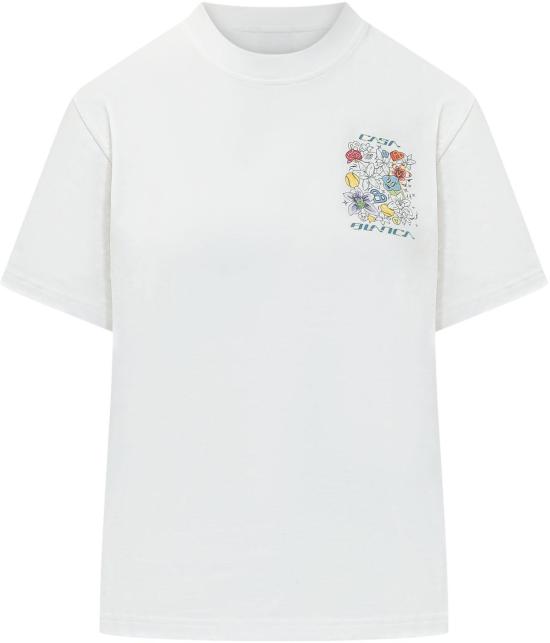 26SS 카사블랑카 반팔 티셔츠 WSS26JTS04603 WHITE