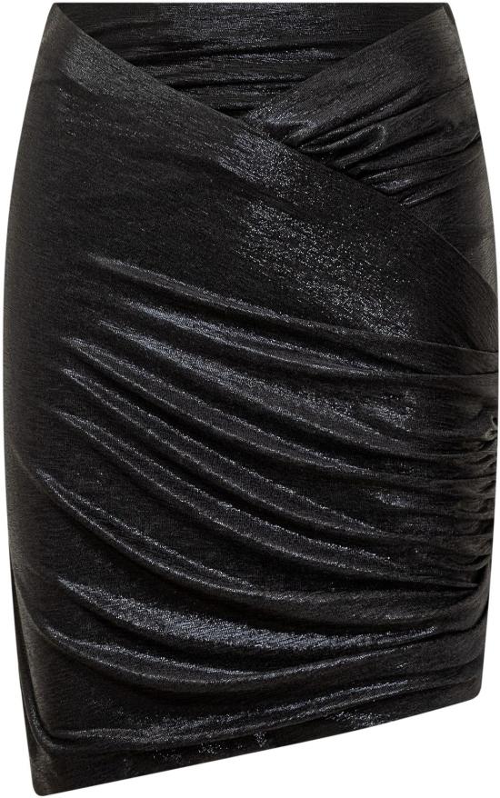  이로 숏 스커트 24WWP31OPHINEBLA0524W BLACK