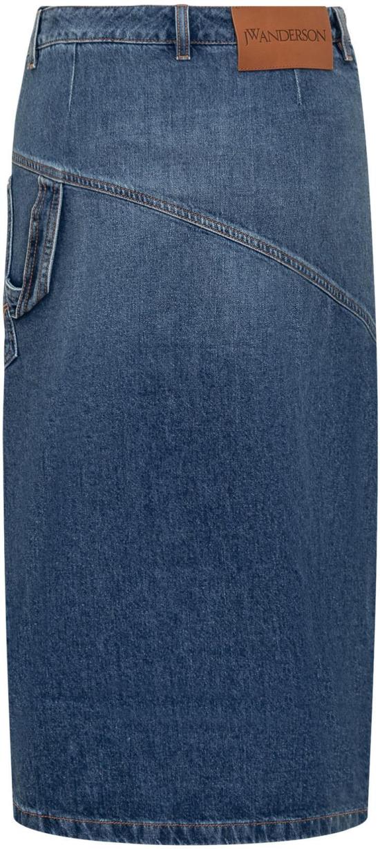  JW앤더슨 데님 스커트 DK0023PG1164804 BLUE - JW ANDERSON