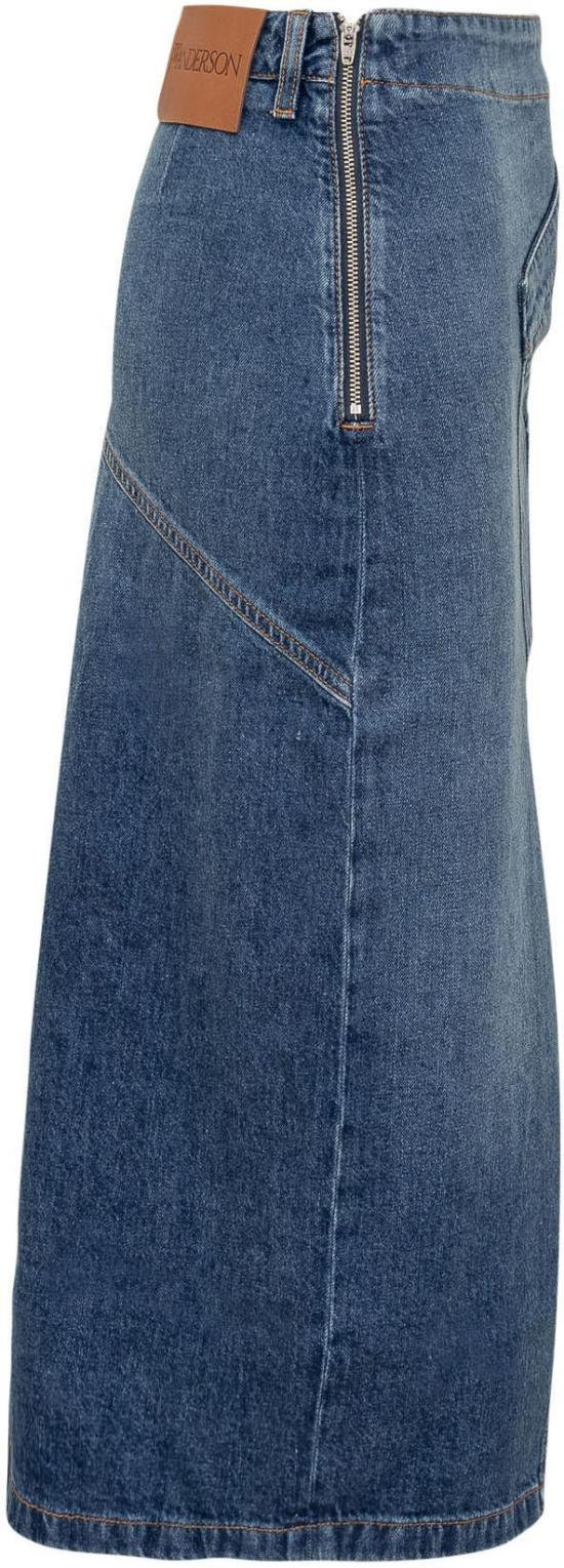  JW앤더슨 데님 스커트 DK0023PG1164804 BLUE - JW ANDERSON