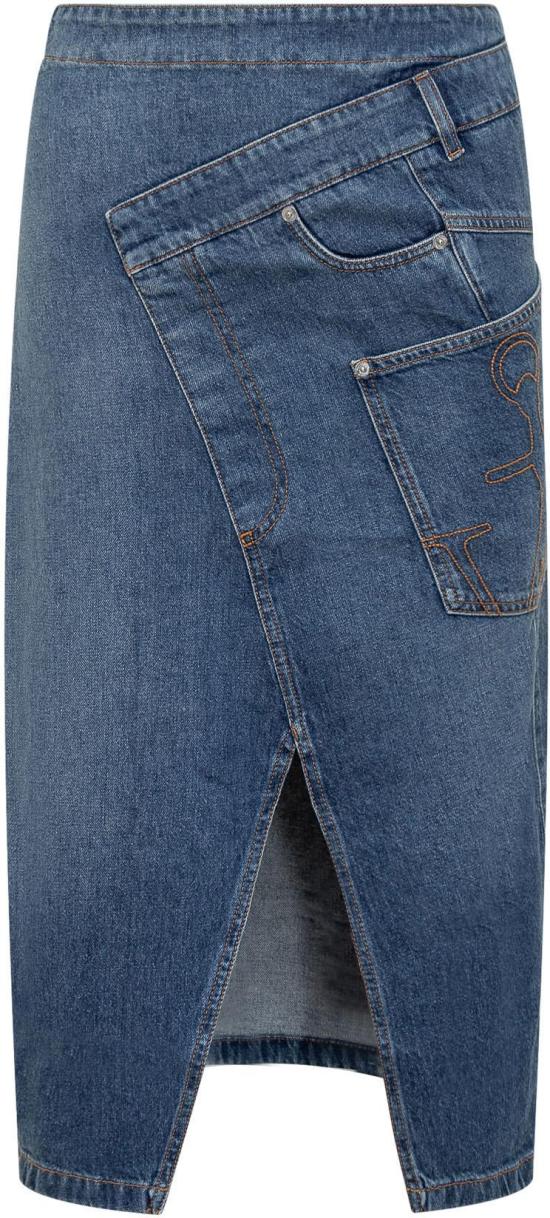  JW앤더슨 데님 스커트 DK0023PG1164804 BLUE