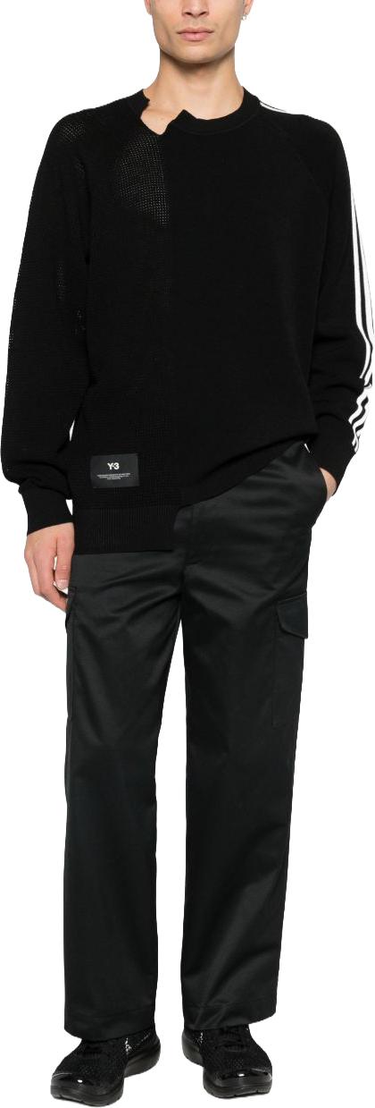 26SS 와이쓰리 스웨터 KR2395BLACKCWHITE - Y-3