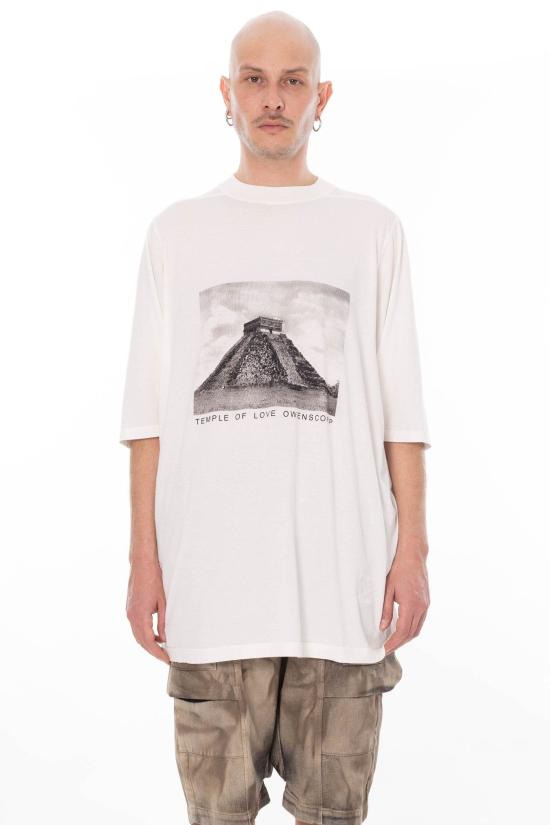 26SS 다크쉐도우 반팔 티셔츠 DU01F4274 RNEP2 1109 White