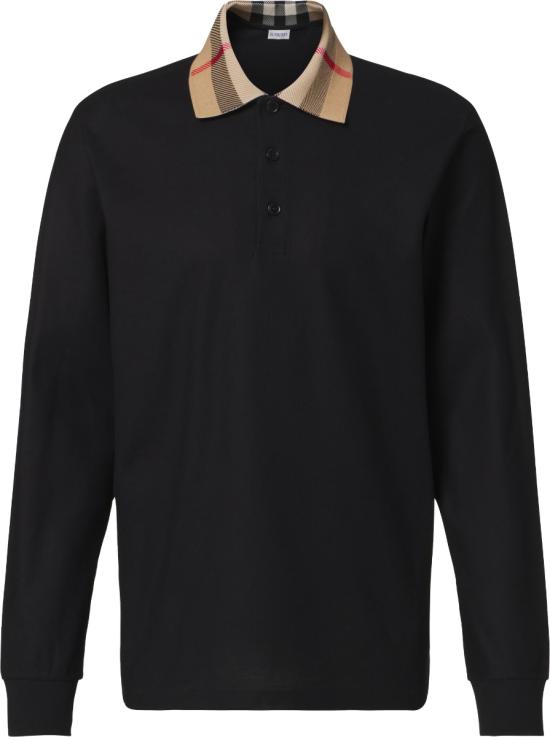26SS 버버리 코튼 폴로셔츠 8098812A1189 BLACK