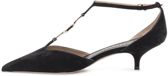 25FW 살바토레 페라가모 힐/펌프스 01K2950784932001 BLACK - SALVATORE FERRAGAMO