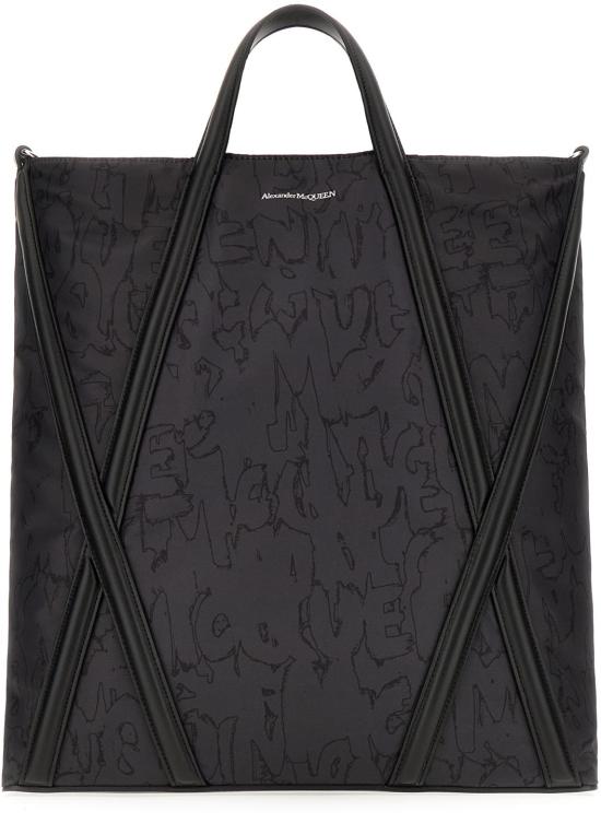  알렉산더 맥퀸 토트백 7747671AAQ01000 BLACK