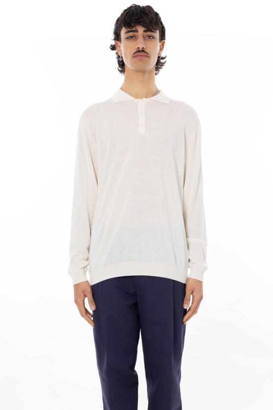 26SS 다니엘피에솔리 폴로 티셔츠 310 100 White