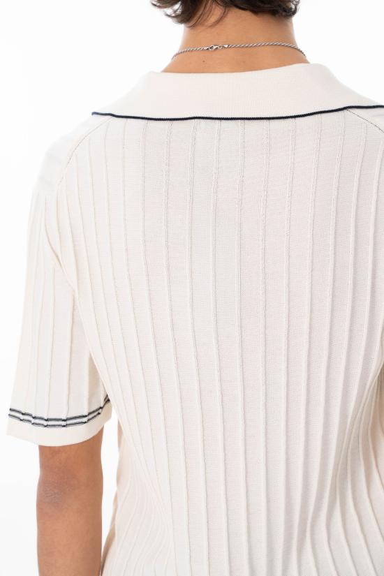 26SS 다니엘피에솔리 폴로 티셔츠 3020 SS26 100 White - DANIELE FIESOLI