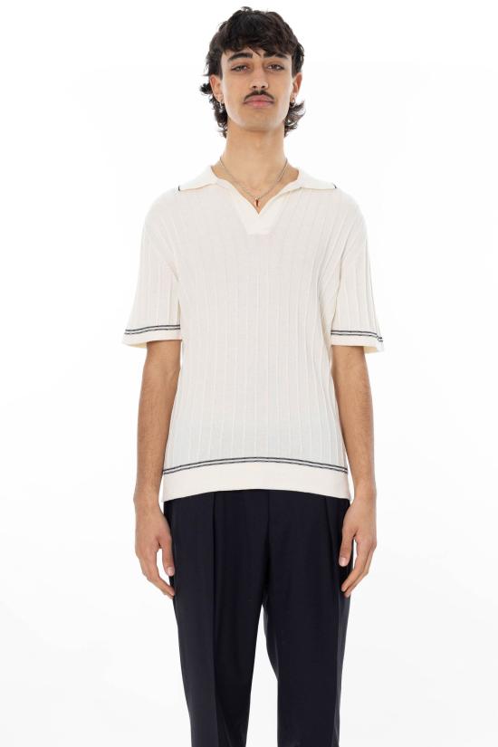 26SS 다니엘피에솔리 폴로 티셔츠 3020 SS26 100 White