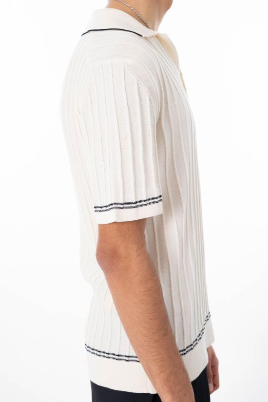 26SS 다니엘피에솔리 폴로 티셔츠 3020 SS26 100 White - DANIELE FIESOLI