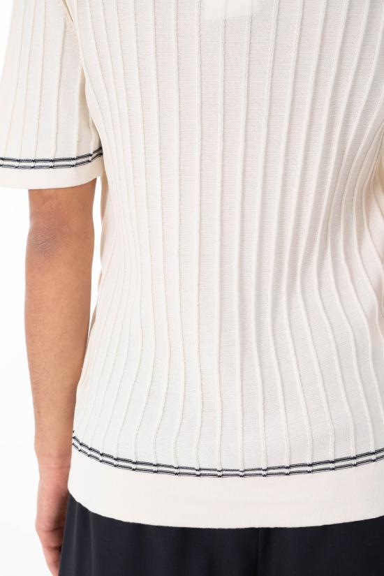 26SS 다니엘피에솔리 폴로 티셔츠 3020 SS26 100 White - DANIELE FIESOLI