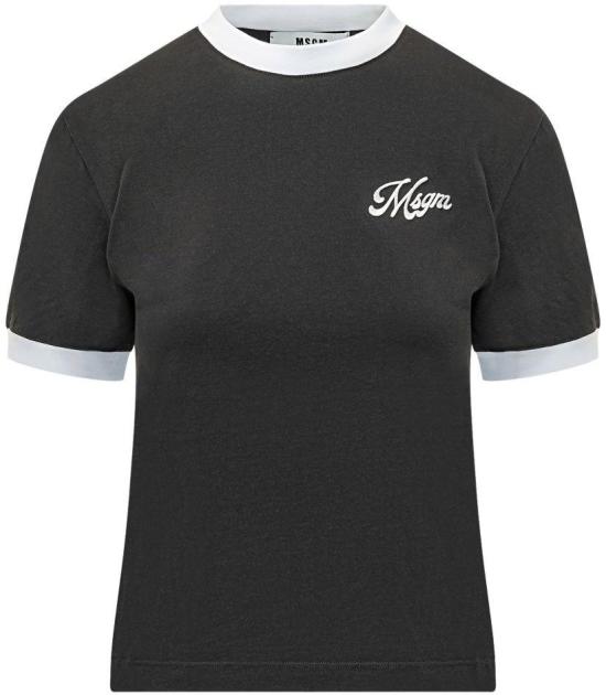 26SS 엠에스지엠 반팔 티셔츠 4041MDM112D26700299 BLACK