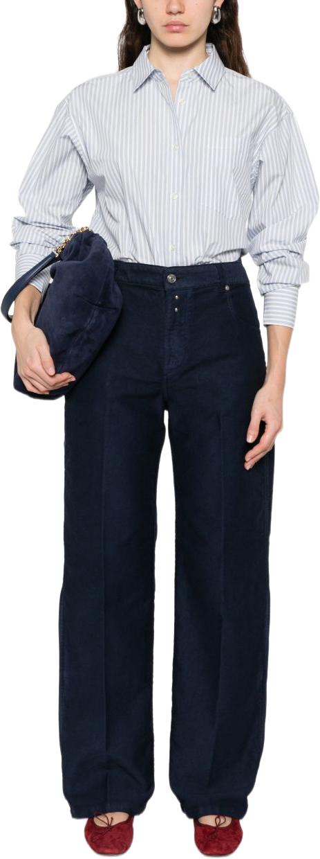 26SS 울리치 블라우스 CFWWSI2021FRUT537831199 BLUE - WOOLRICH