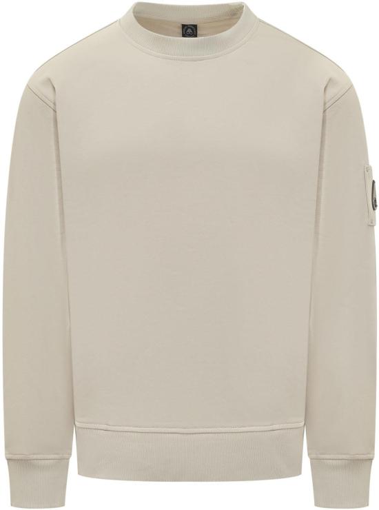 26SS 무스너클 하츠필드 크루넥 스웨트 셔츠 M35MS7061705 WHITE