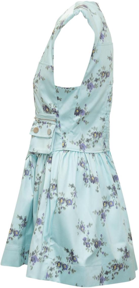 26SS 가니 숏 원피스 A103048107Z LICHTBLUE - GANNI