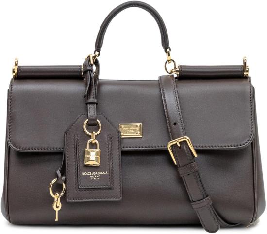 25FW 돌체앤가바나 마이 시실리 핸드백 BB7782B7321B0076 BROWN - DOLCE & GABBANA