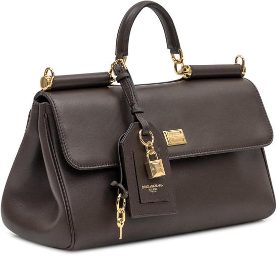 25FW 돌체앤가바나 마이 시실리 핸드백 BB7782B7321B0076 BROWN - DOLCE & GABBANA