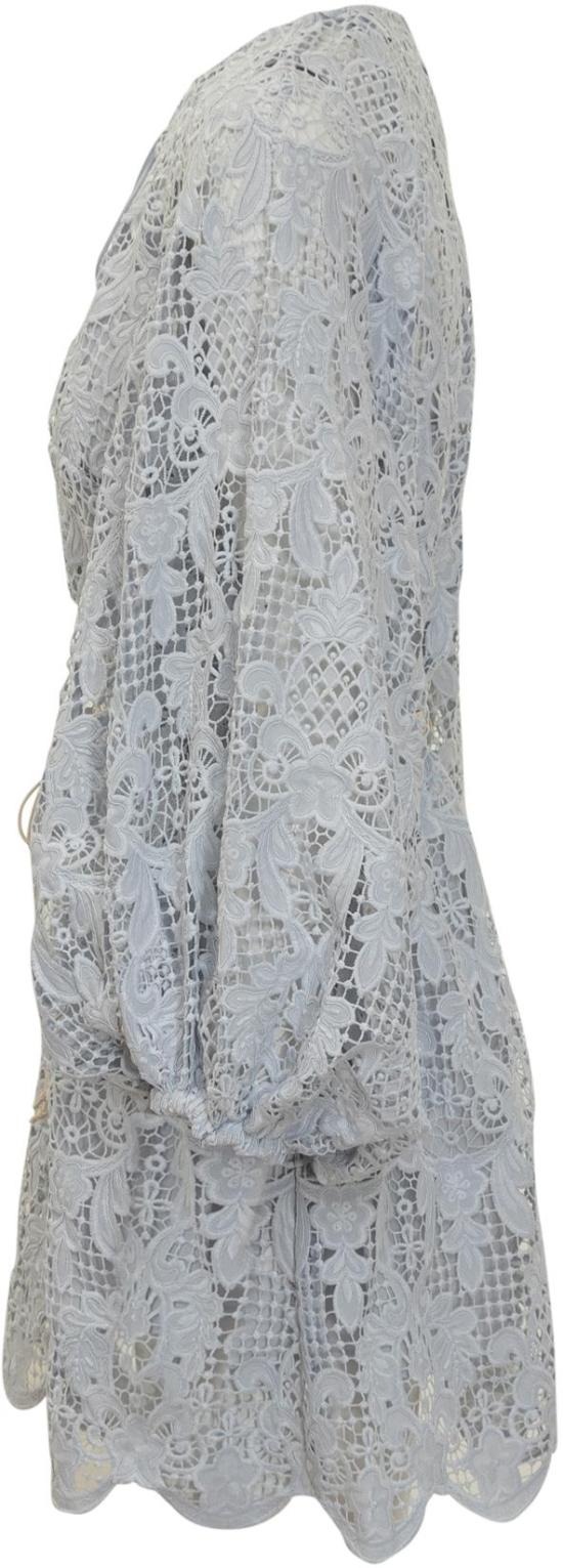 25FW 짐머만 숏 원피스 4559DSS254POWB LICHTBLUE - ZIMMERMANN