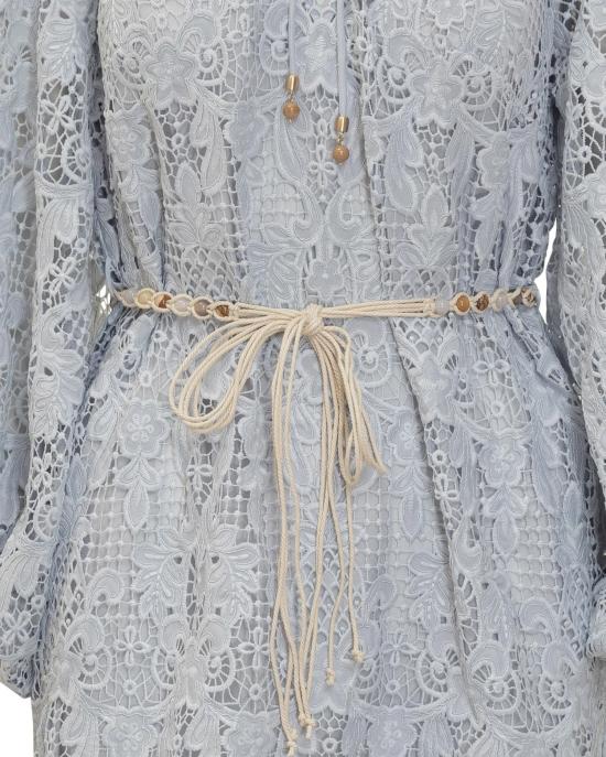 25FW 짐머만 숏 원피스 4559DSS254POWB LICHTBLUE - ZIMMERMANN