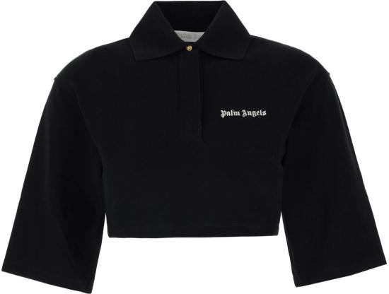  팜앤젤스 폴로 티셔츠 PWGB012S24FAB0031003 BLACK