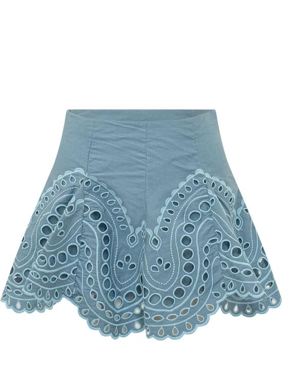 26SS 챠로 루이즈 이비자 숏 스커트 263400 BLUE SEALACE