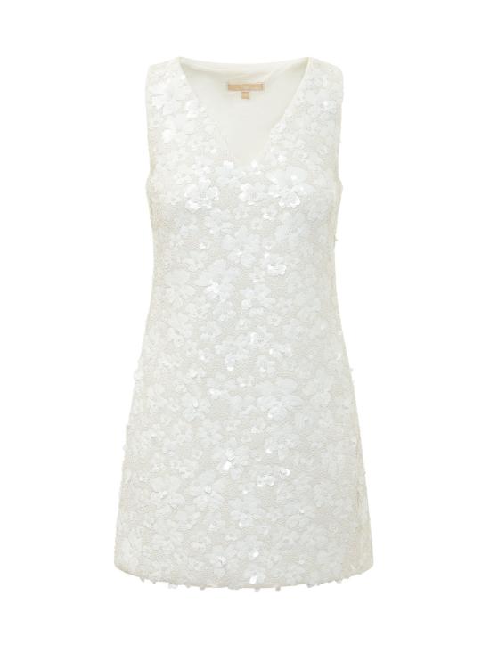 26SS 마이클 코어스 숏 원피스 MS6834YHHS 100 WHITE