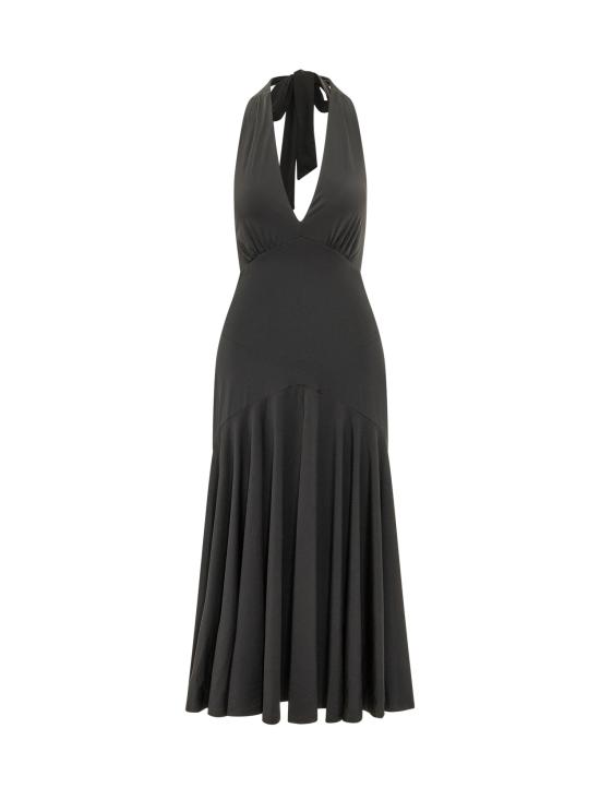 26SS 마이클 코어스 미디 원피스 MS683COH6J 001 BLACK