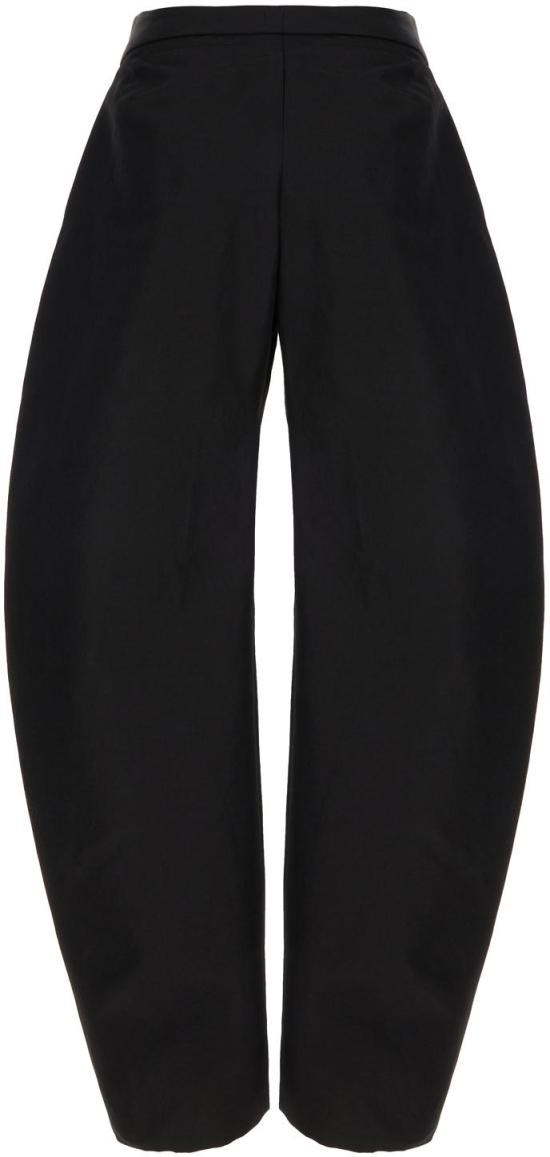 26SS 알라이아 스트레이트 팬츠 AA9P1300T673C995 BLACK - ALAIA