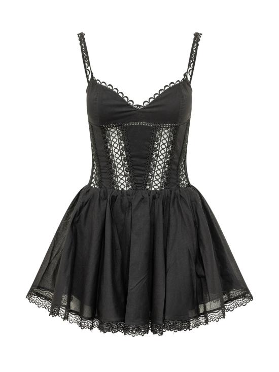 26SS 챠로 루이즈 이비자 숏 원피스 261602 BLACK