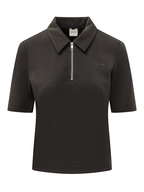 26SS 캘빈클라인 폴로 티셔츠 LV044F205G UB1 BLACK