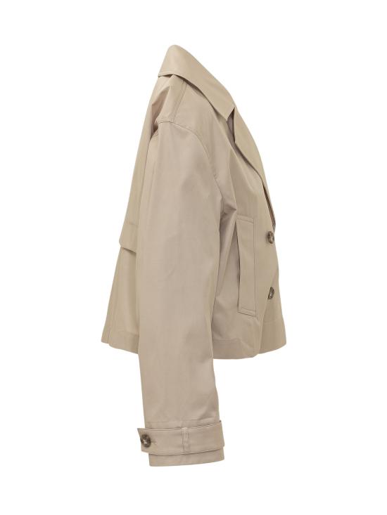 26SS 캘빈클라인 트렌치 코트 LV044B541G PF0 WHITE PEPPER - CALVIN KLEIN