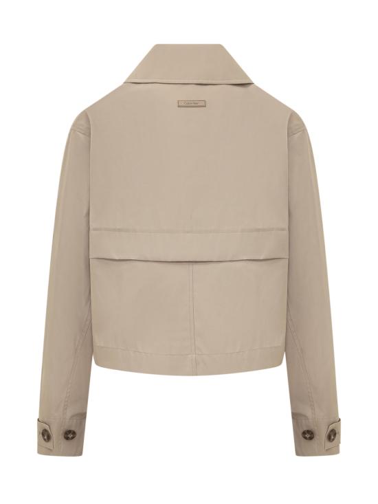 26SS 캘빈클라인 트렌치 코트 LV044B541G PF0 WHITE PEPPER - CALVIN KLEIN