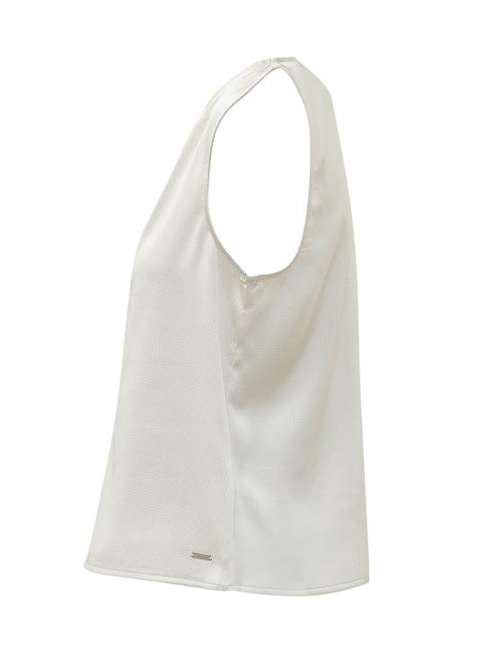 26SS 캘빈클라인 민소매 티셔츠 LV044F144G 67U CHALK - CALVIN KLEIN