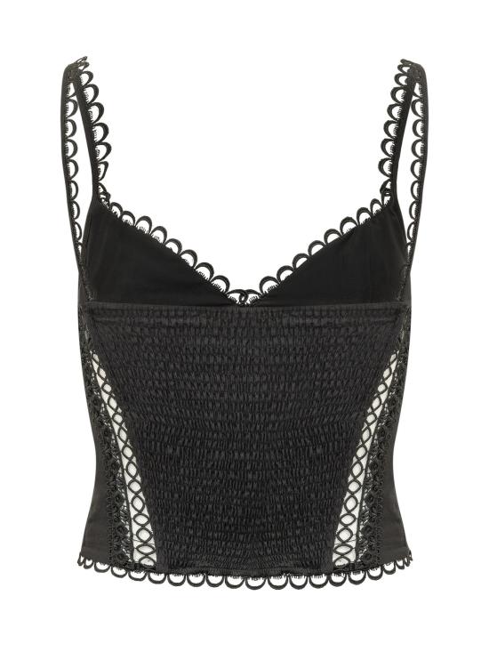 26SS 챠로 루이즈 이비자 민소매 티셔츠 261102 BLACK - CHARO RUIZ IBIZA