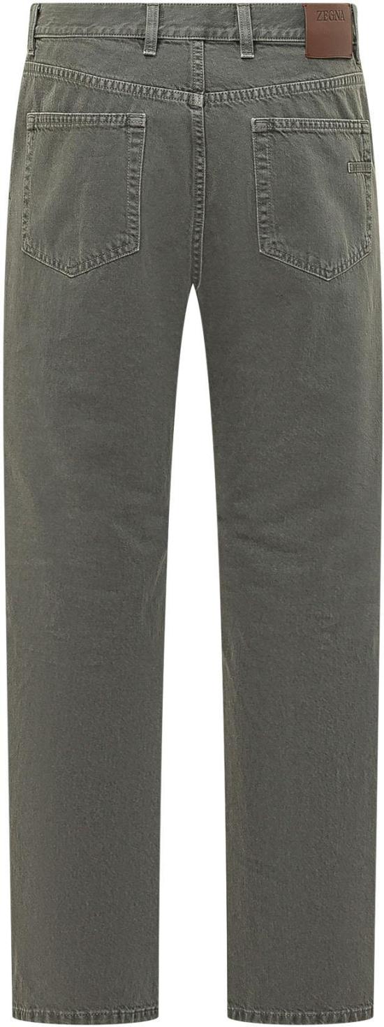 26SS 에르메네질도제냐 스트레이트 팬츠 UHIB9A3CITYN07 DONKERGREY - ERMENEGILDO ZEGNA