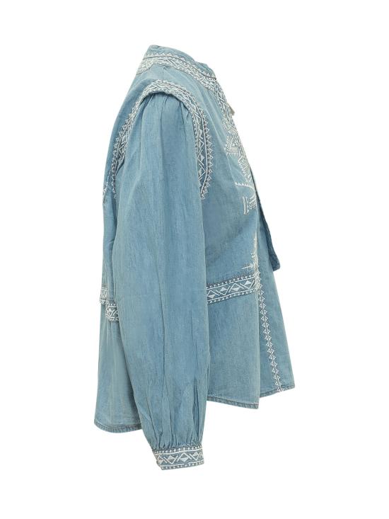 26SS 바쉬 데님 셔츠 1E26LAUR 0278 LIGHTBLUE - BA&SH