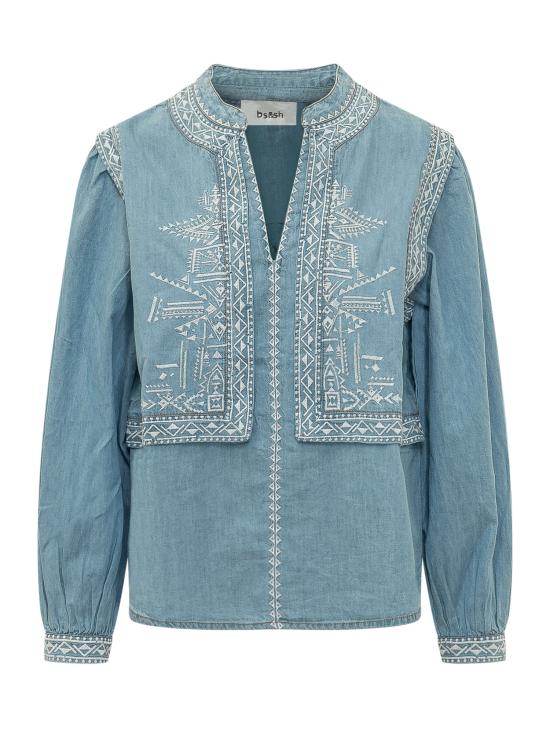 26SS 바쉬 데님 셔츠 1E26LAUR 0278 LIGHTBLUE