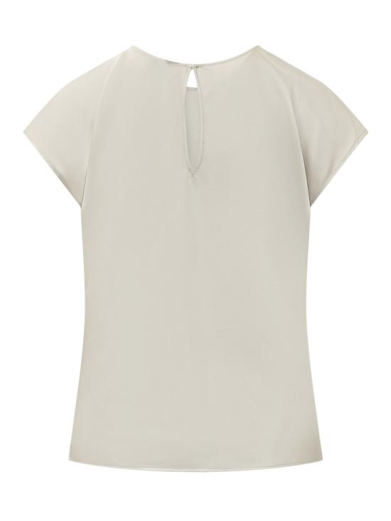 26SS 캘빈클라인 반팔 티셔츠 LV044F147G 67U CHALK - CALVIN KLEIN